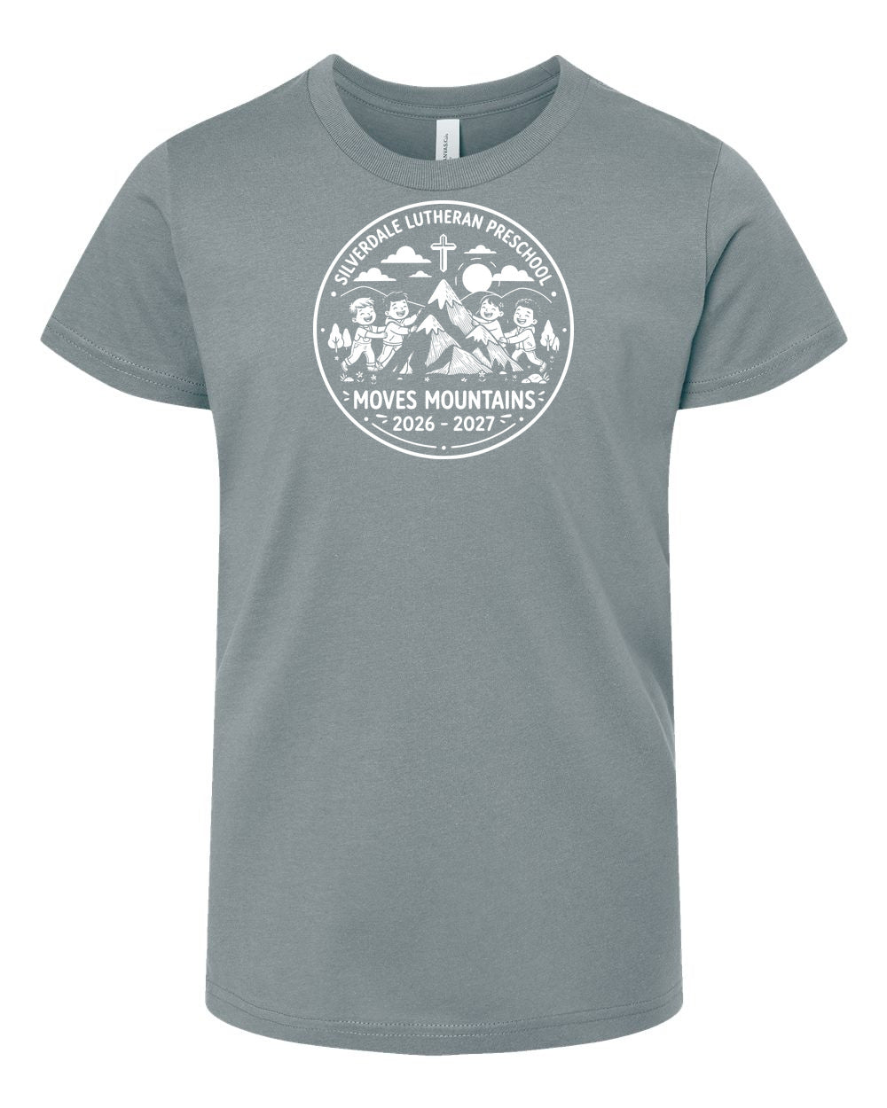 Youth Silverdale Lutheran Preschool T-Shirt - Blue Storm