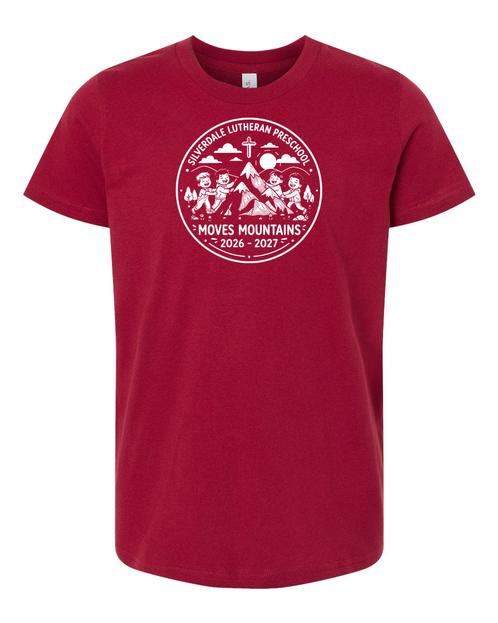 Youth Silverdale Lutheran Preschool T-Shirt - Cardinal