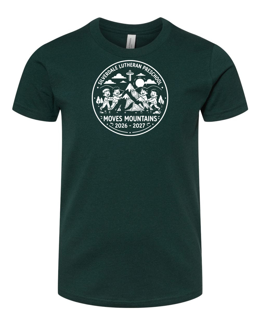 Youth Silverdale Lutheran Preschool T-Shirt - Forest