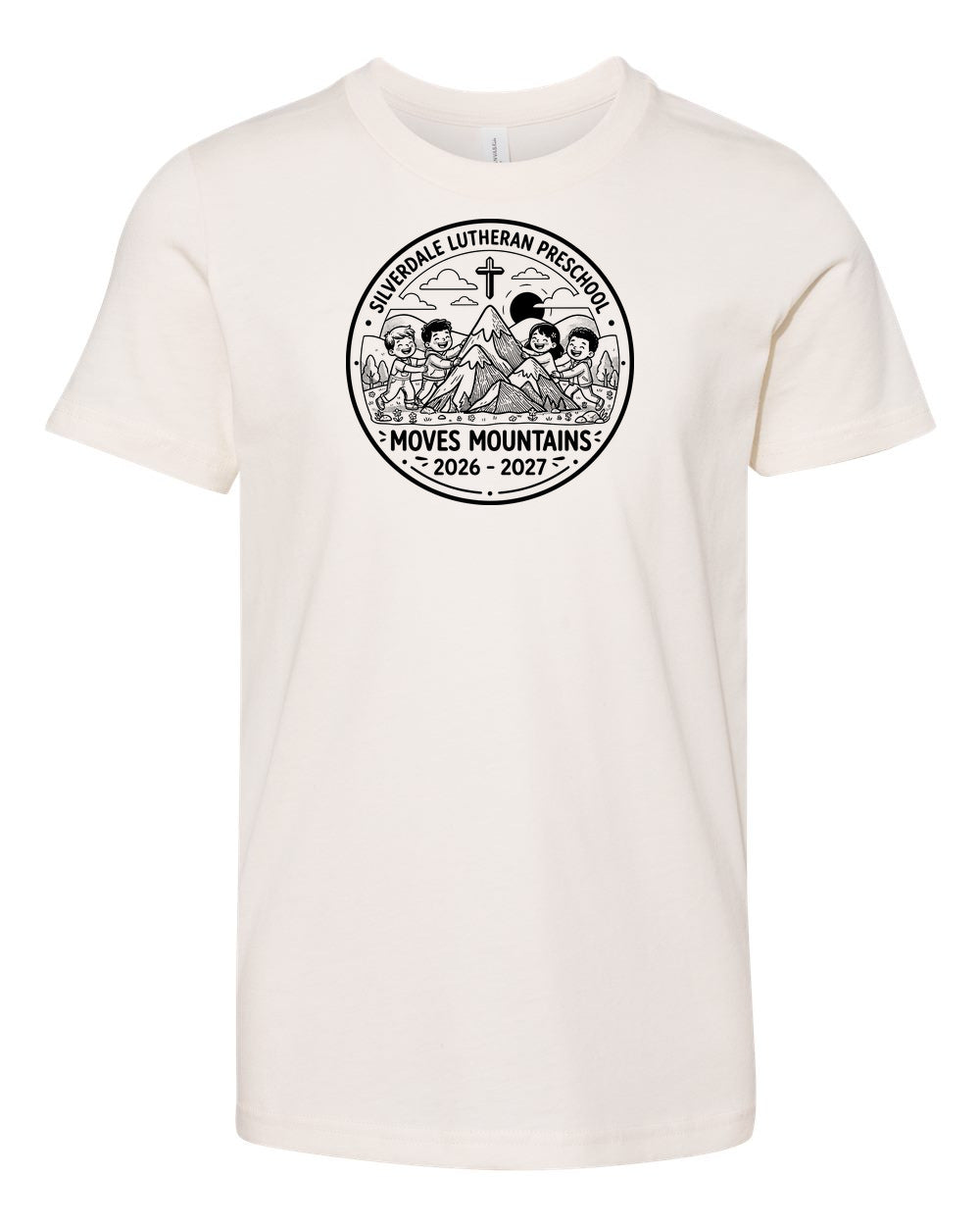 Youth Silverdale Lutheran Preschool T-Shirt - Natural