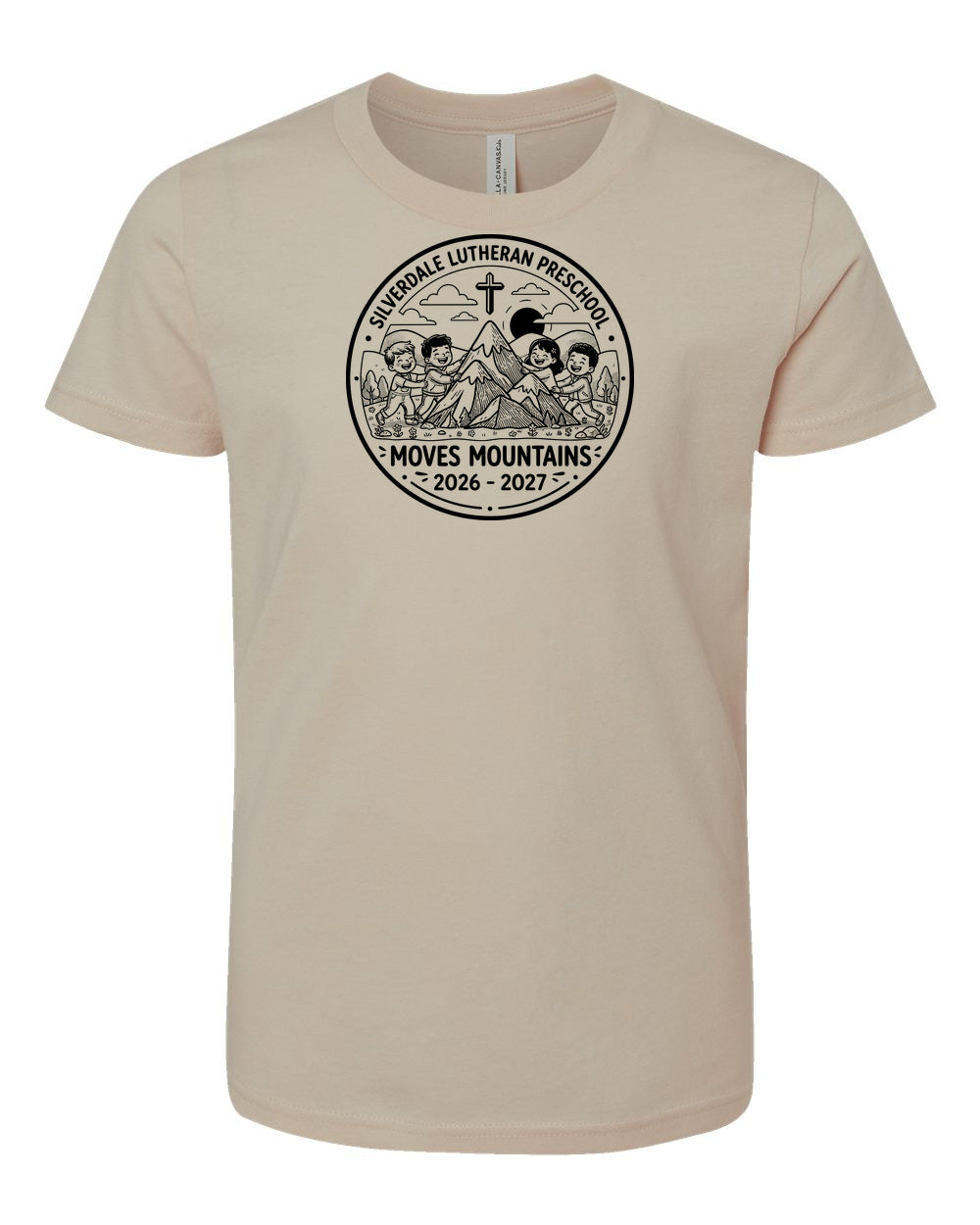 Youth Silverdale Lutheran Preschool T-Shirt - Tan