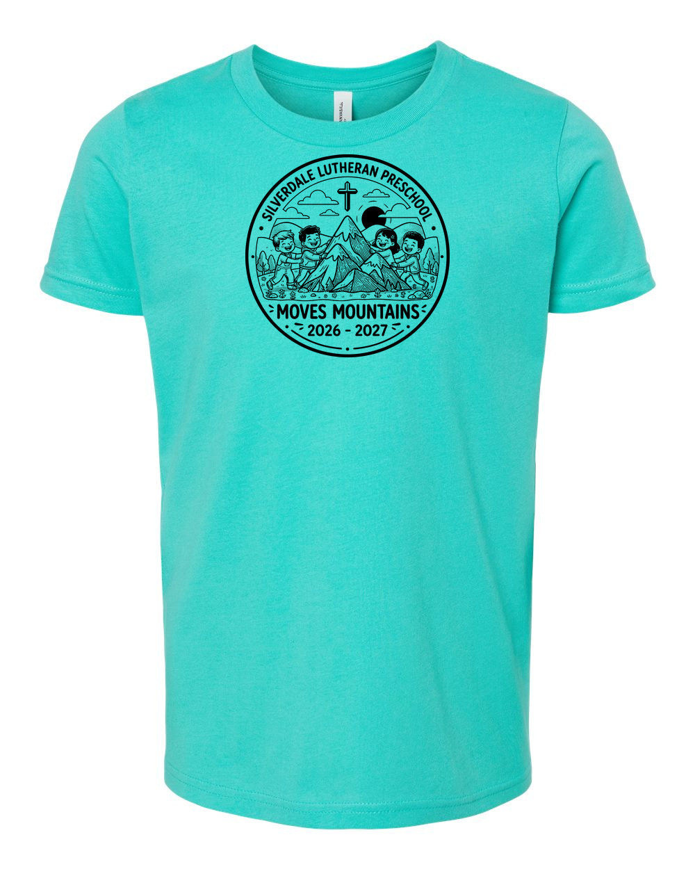 Youth Silverdale Lutheran Preschool T-Shirt - Teal