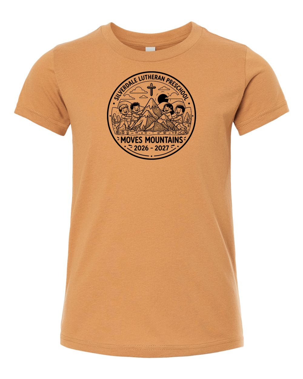Youth Silverdale Lutheran Preschool T-Shirt - Toast