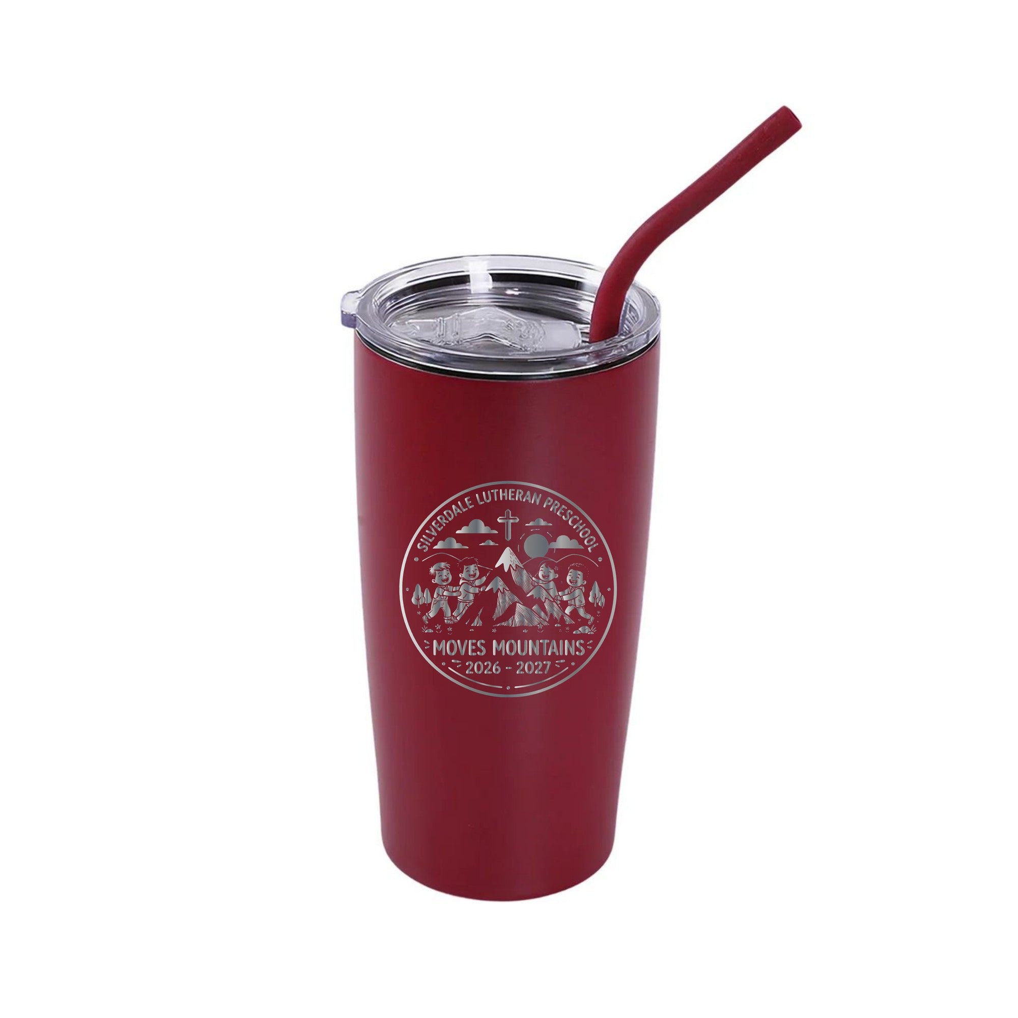 Silverdale Lutheran Preschool 20oz Tumbler - Maroon