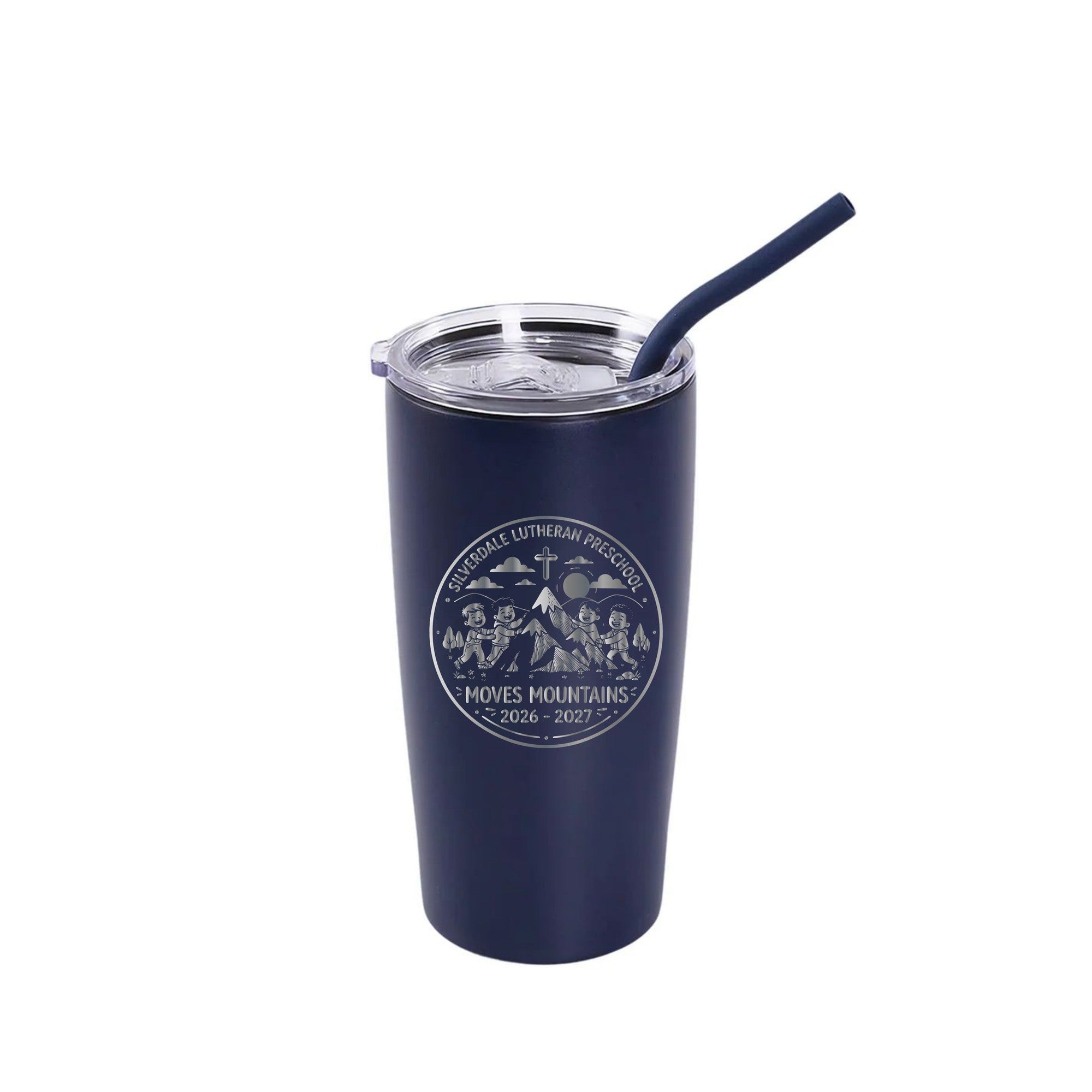 Silverdale Lutheran Preschool 20oz Tumbler - Navy