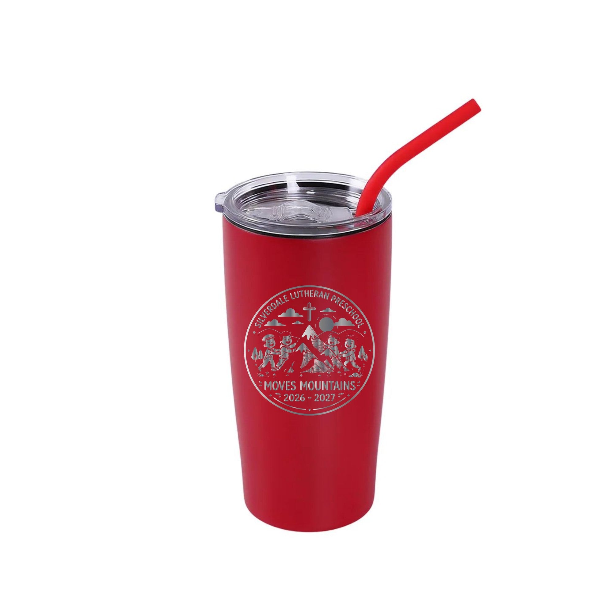 Silverdale Lutheran Preschool 20oz Tumbler - Red