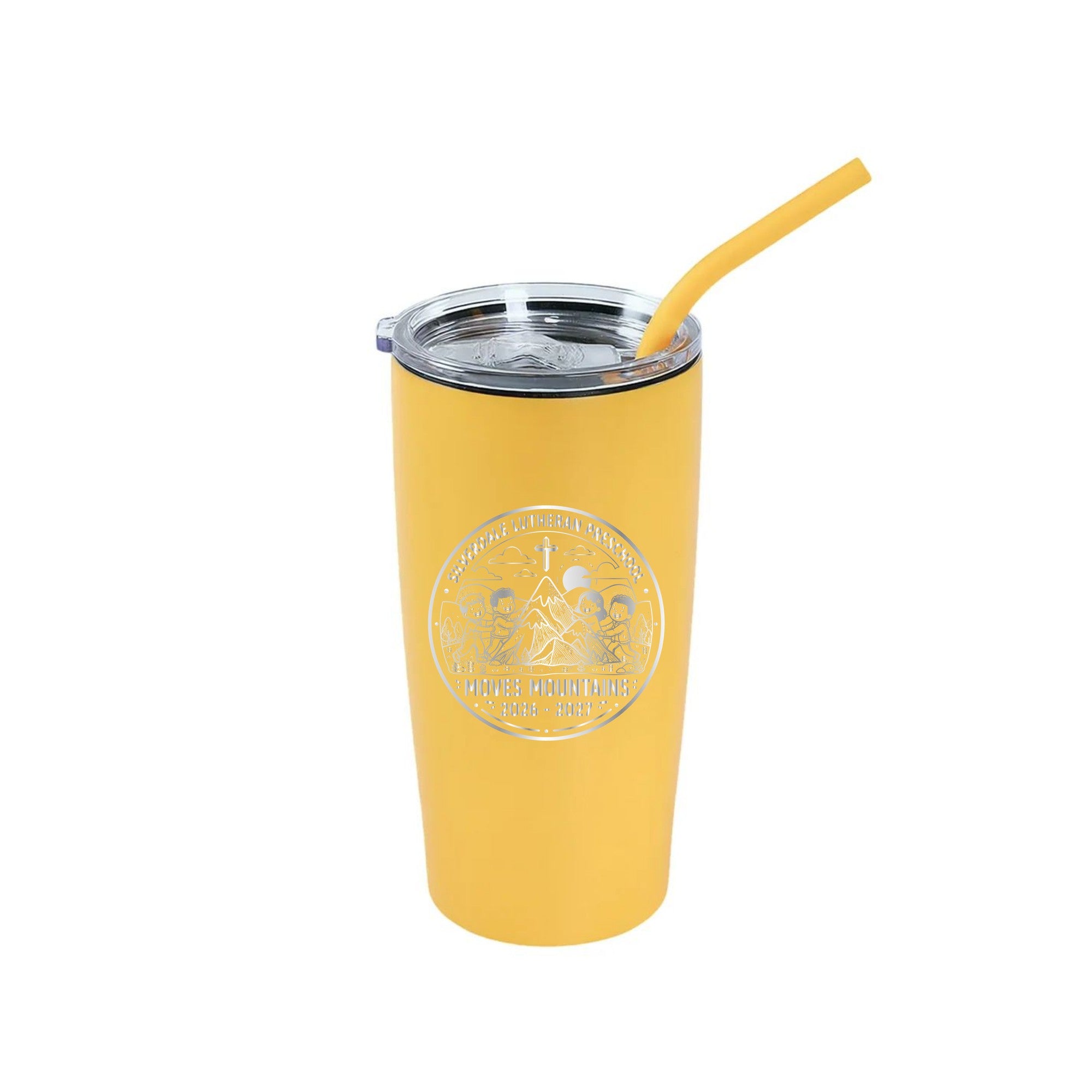 Silverdale Lutheran Preschool 20oz Tumbler - Yellow
