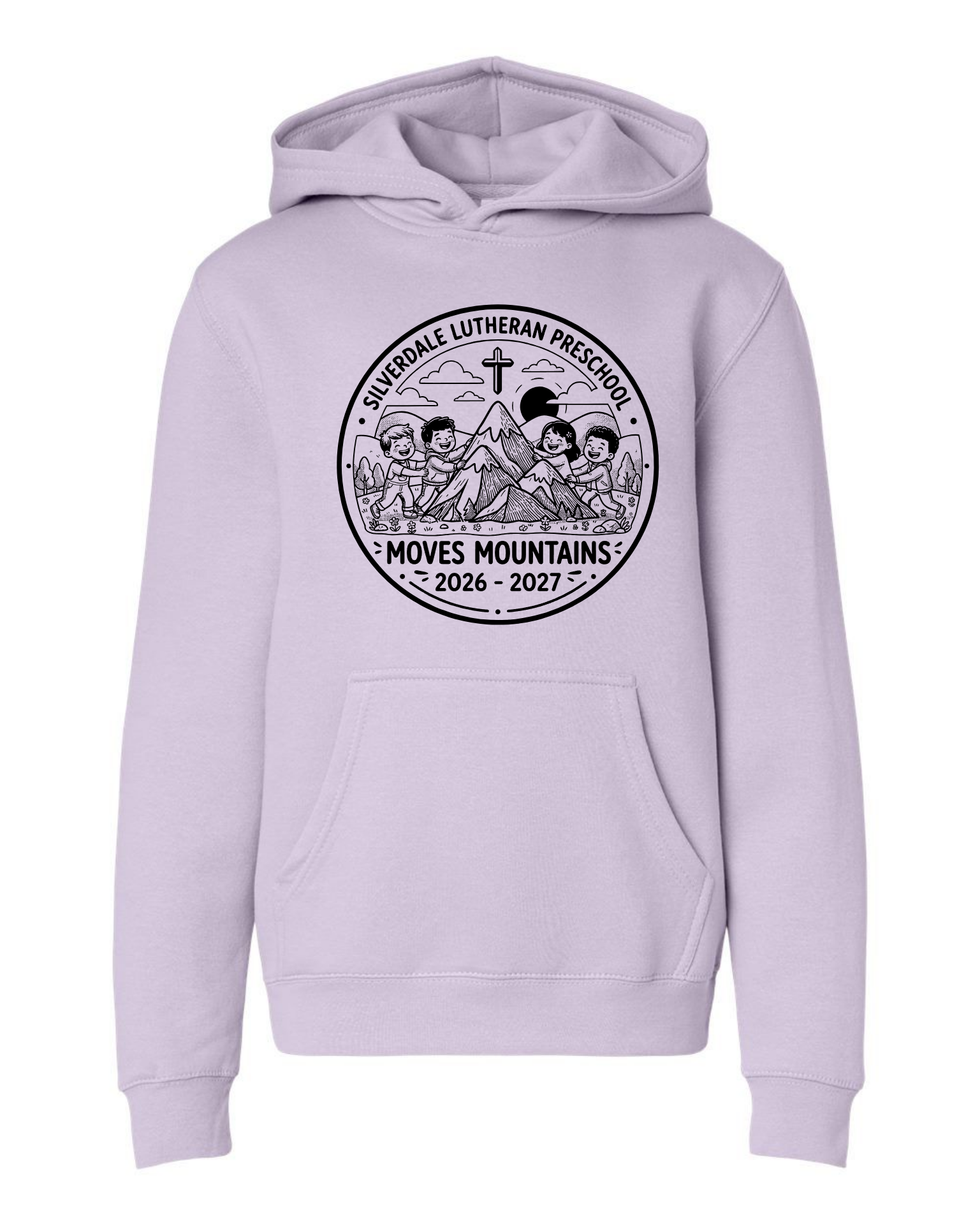 Silverdale Lutheran Preschool Youth Hoodie - Lilac