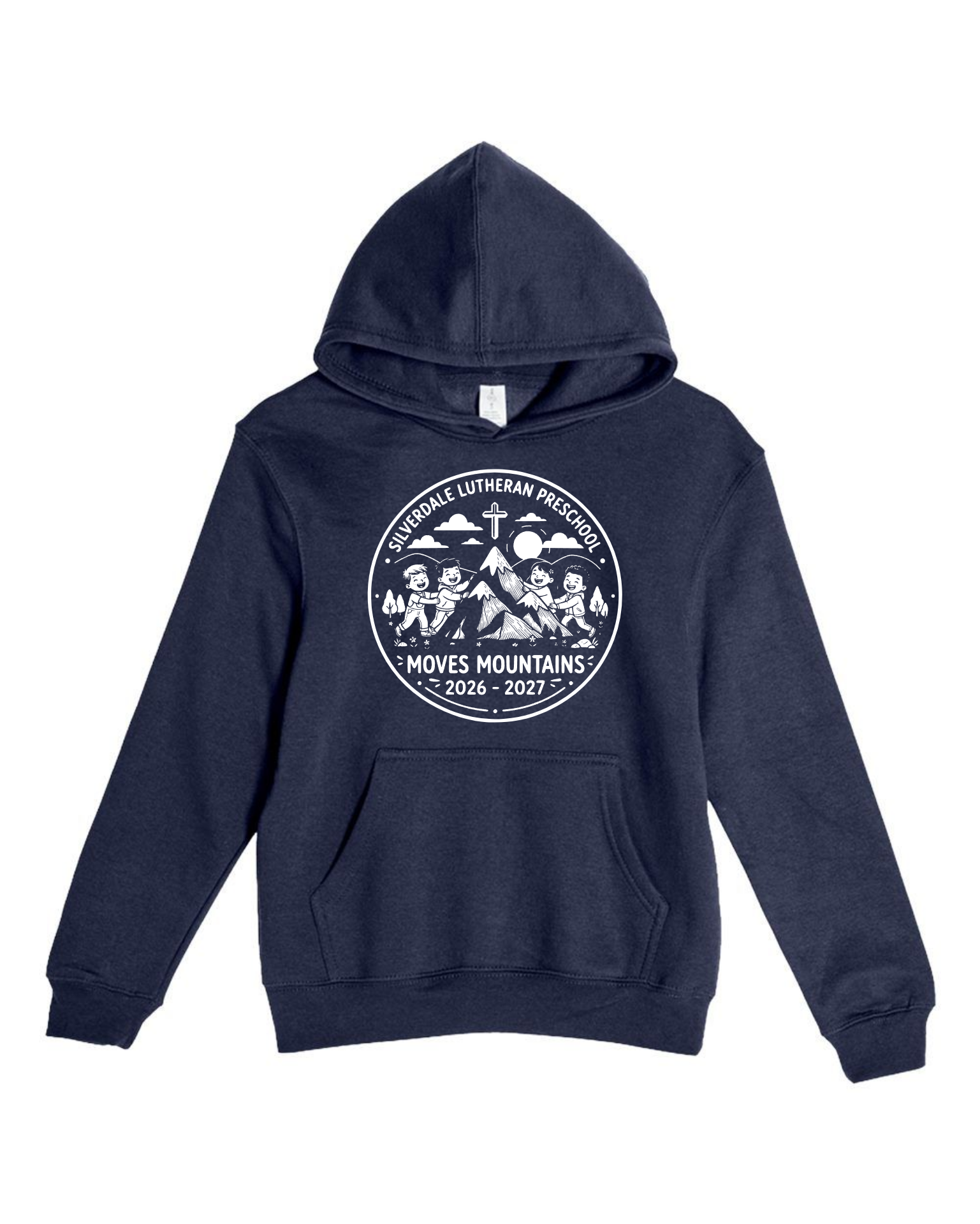 Silverdale Lutheran Preschool Youth Hoodie - Navy