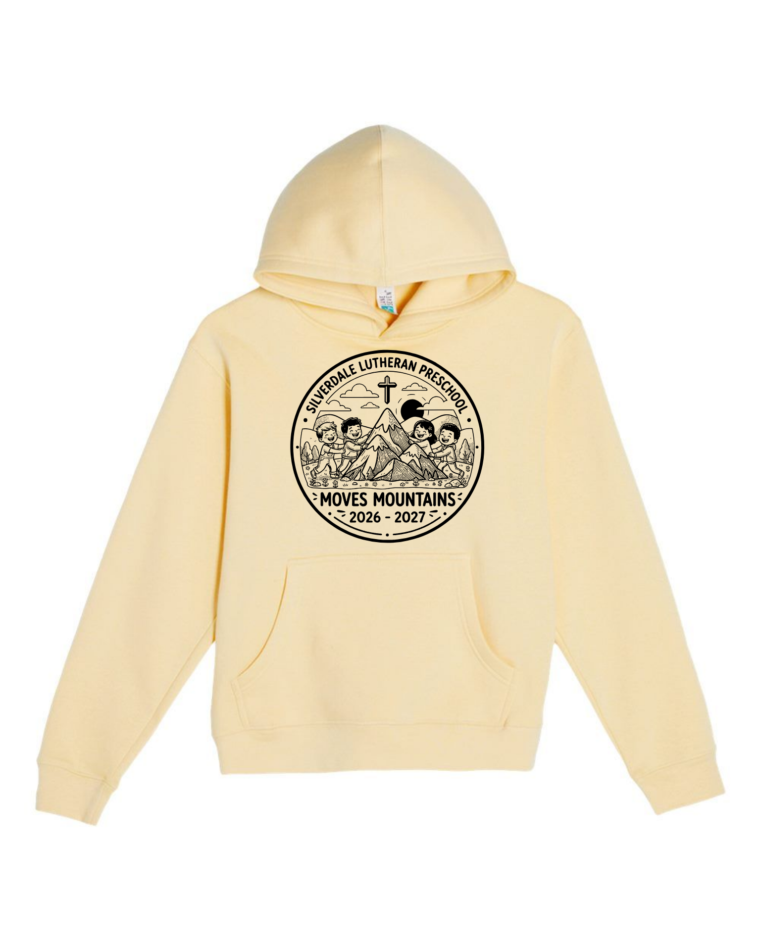Silverdale Lutheran Preschool Youth Hoodie - Pina Colada