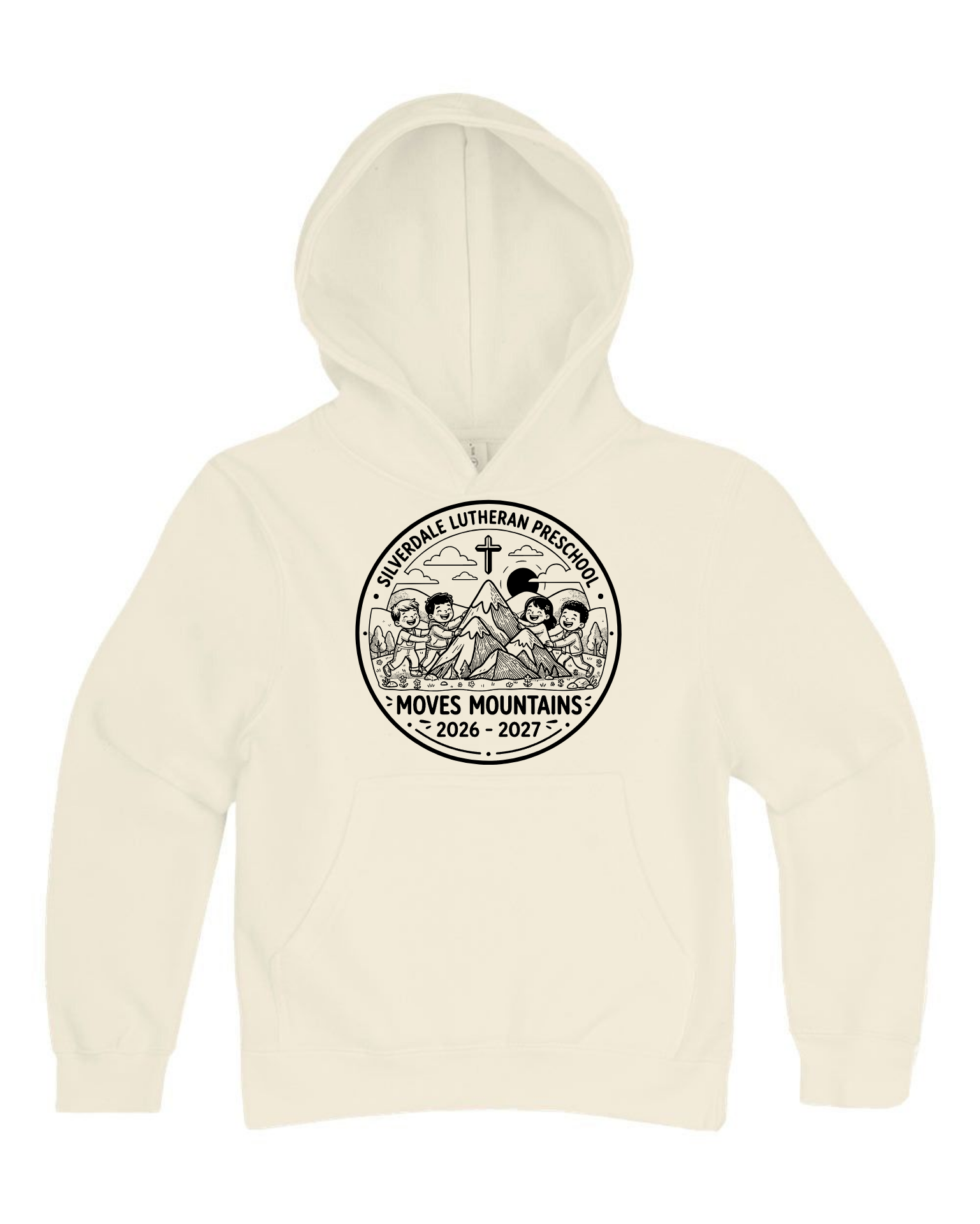 Silverdale Lutheran Preschool Youth Hoodie - Sandshell