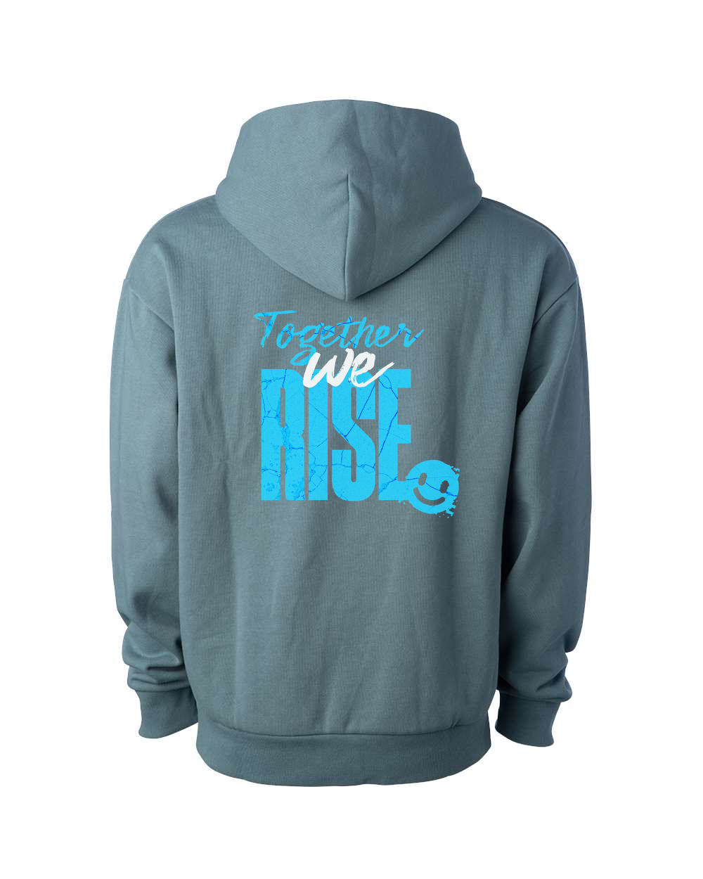 SR Fitness - Together we Rise Hoodie Blue Magic (IND280SLB)