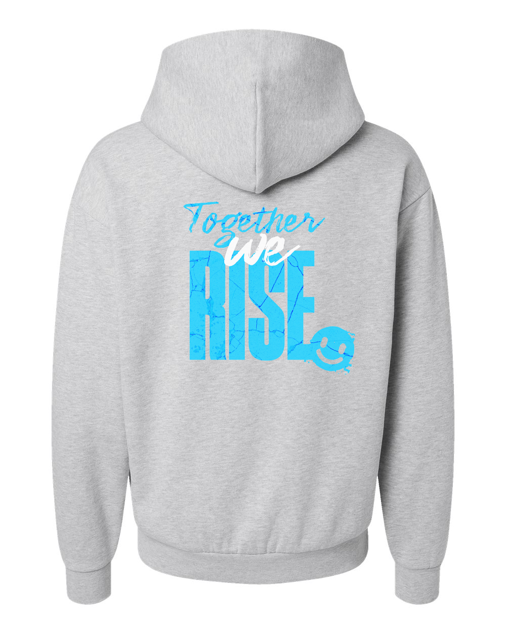 SR Fitness - Together we Rise Hoodie Grey Heather (IND280SLB)