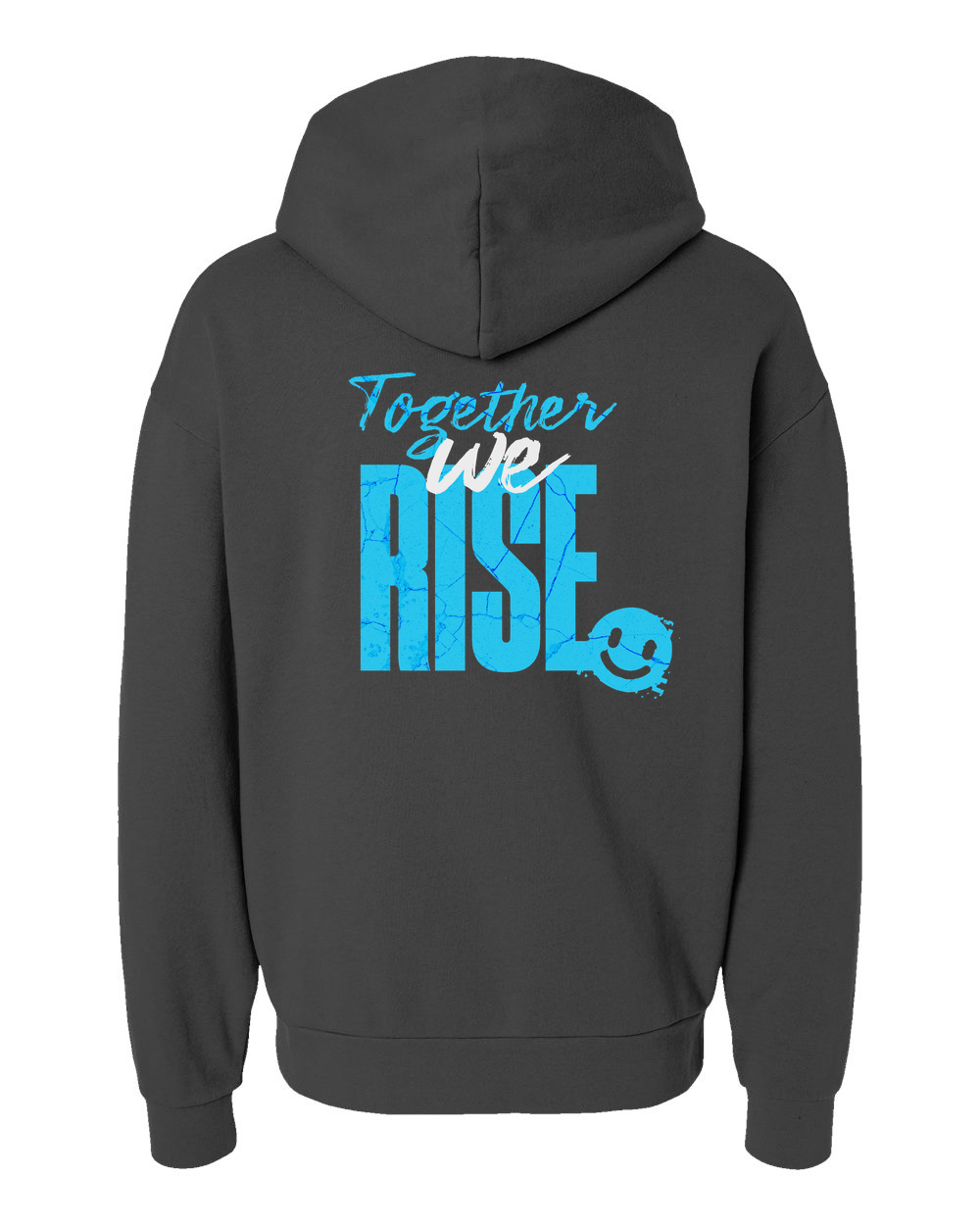 SR Fitness - Together we Rise Hoodie Pigment Black (IND280SLB)