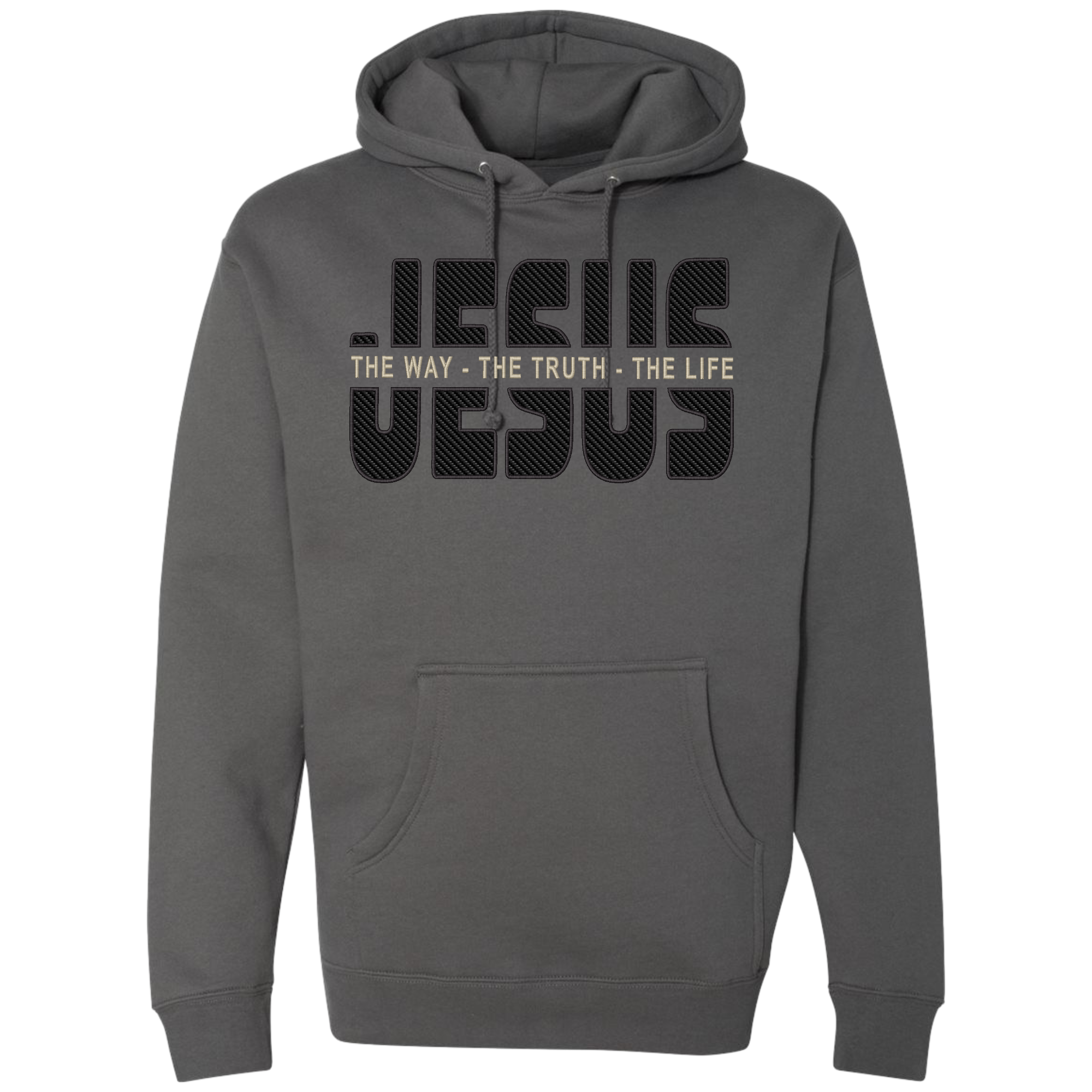 The Way The Truth The Life - Jesus - Hoodie - Black (TriSeven)