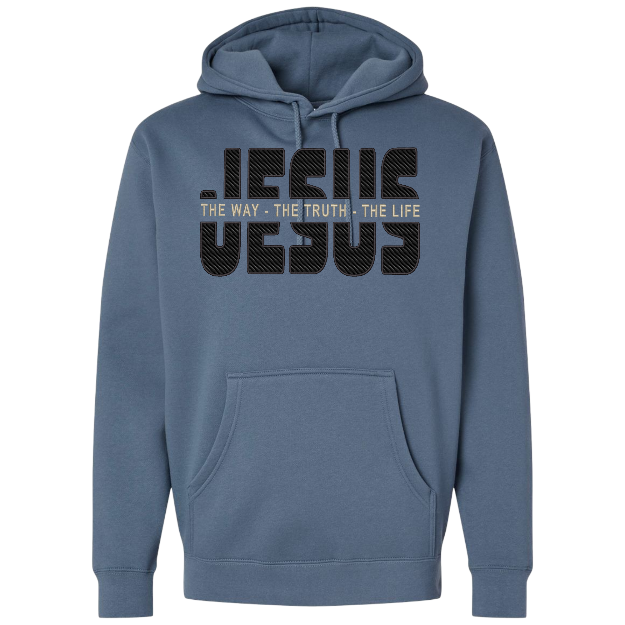 The Way The Truth The Life - Jesus - Hoodie - Black (TriSeven)
