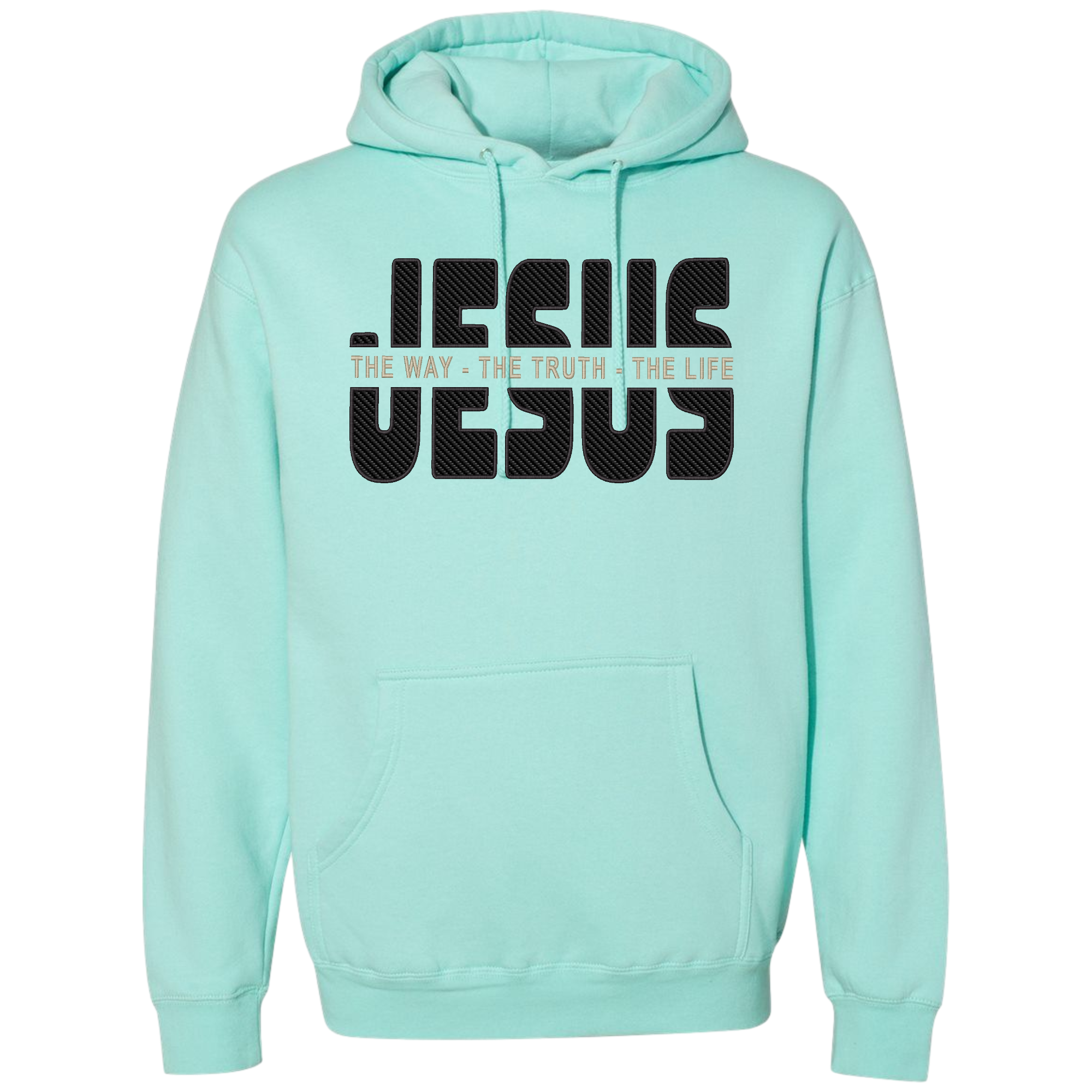 The Way The Truth The Life - Jesus - Hoodie - Black (TriSeven)