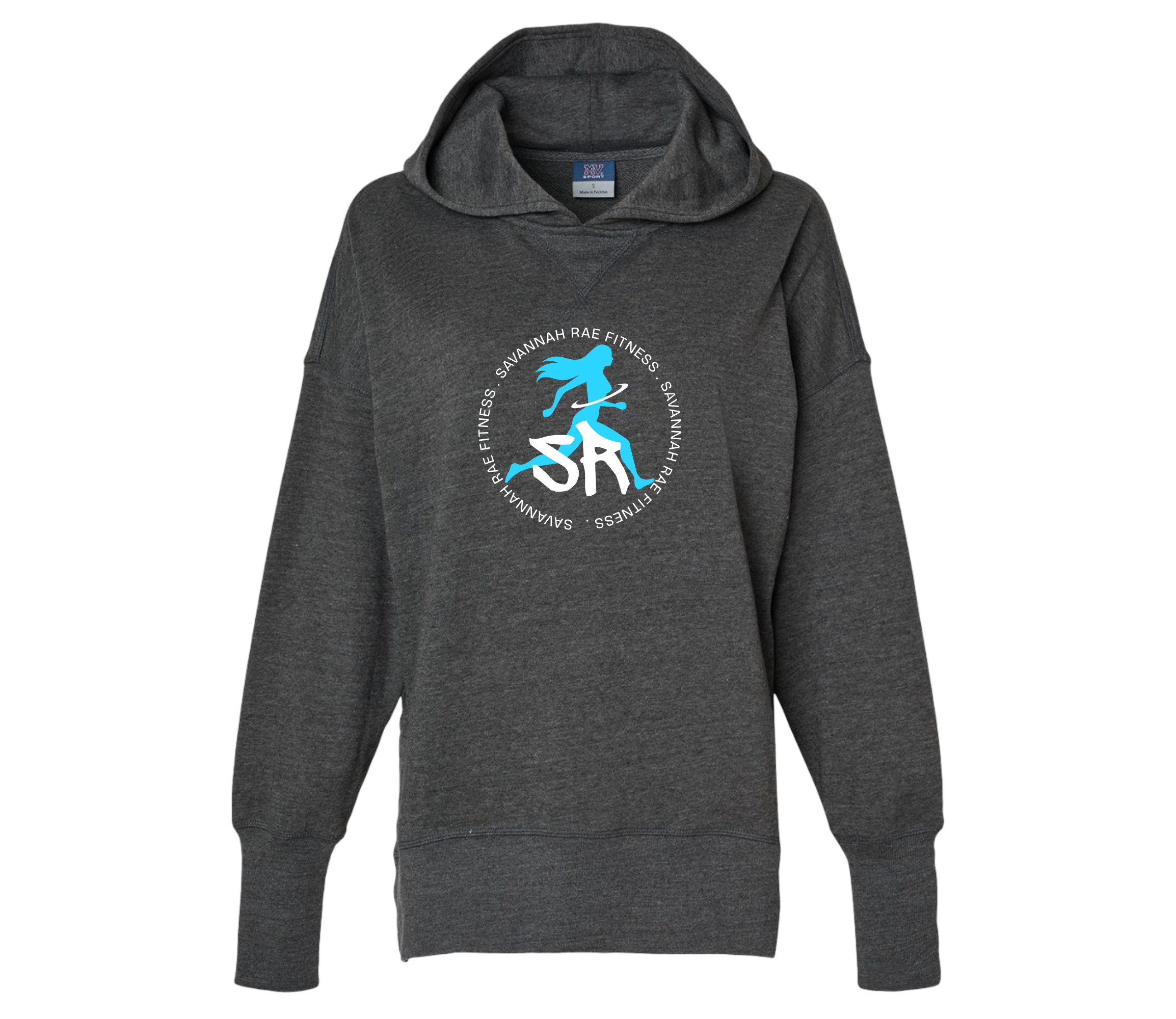 SR Fitness - Every Day is Day One Women's Hoodie (W23720) Charcoal