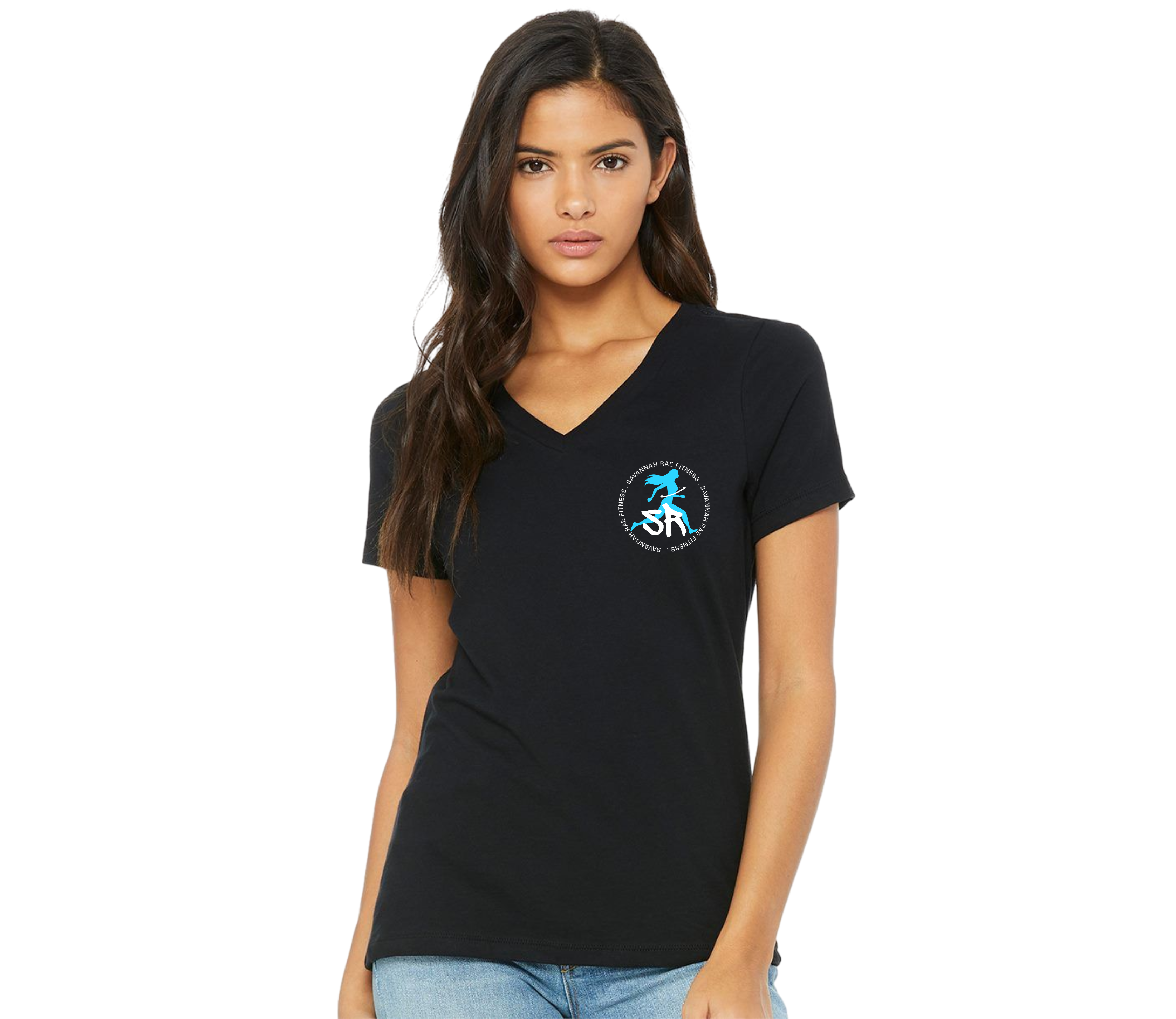 SR Fitness - Every Day is Day One Women's V-Neck