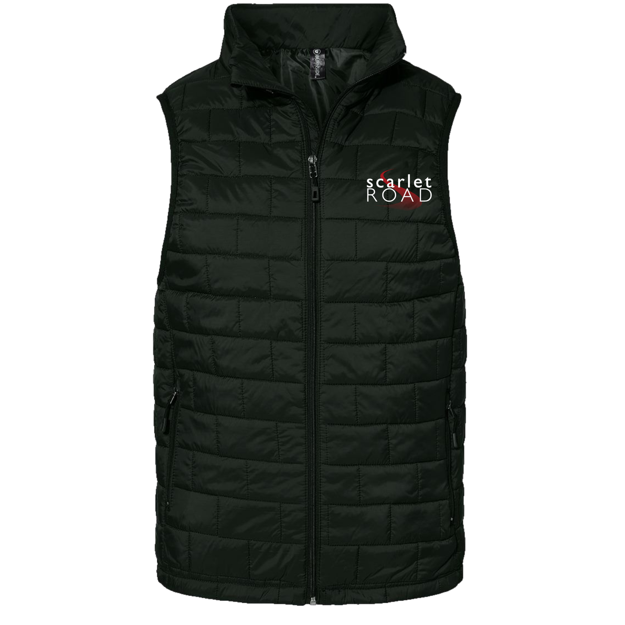 Scarlet Road Puffer Vest Nylon Brick Quilting Lightweight - Shirtify