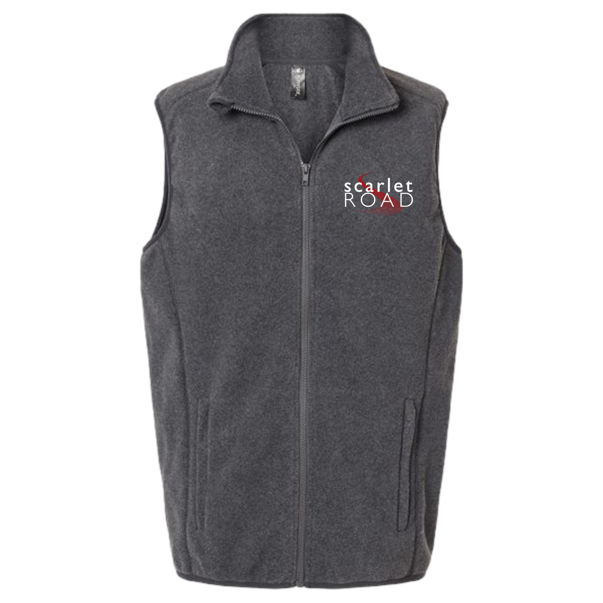 Scarlet Road Fleece Full Zip Vest SP3010 Lightweight Warm - Shirtify