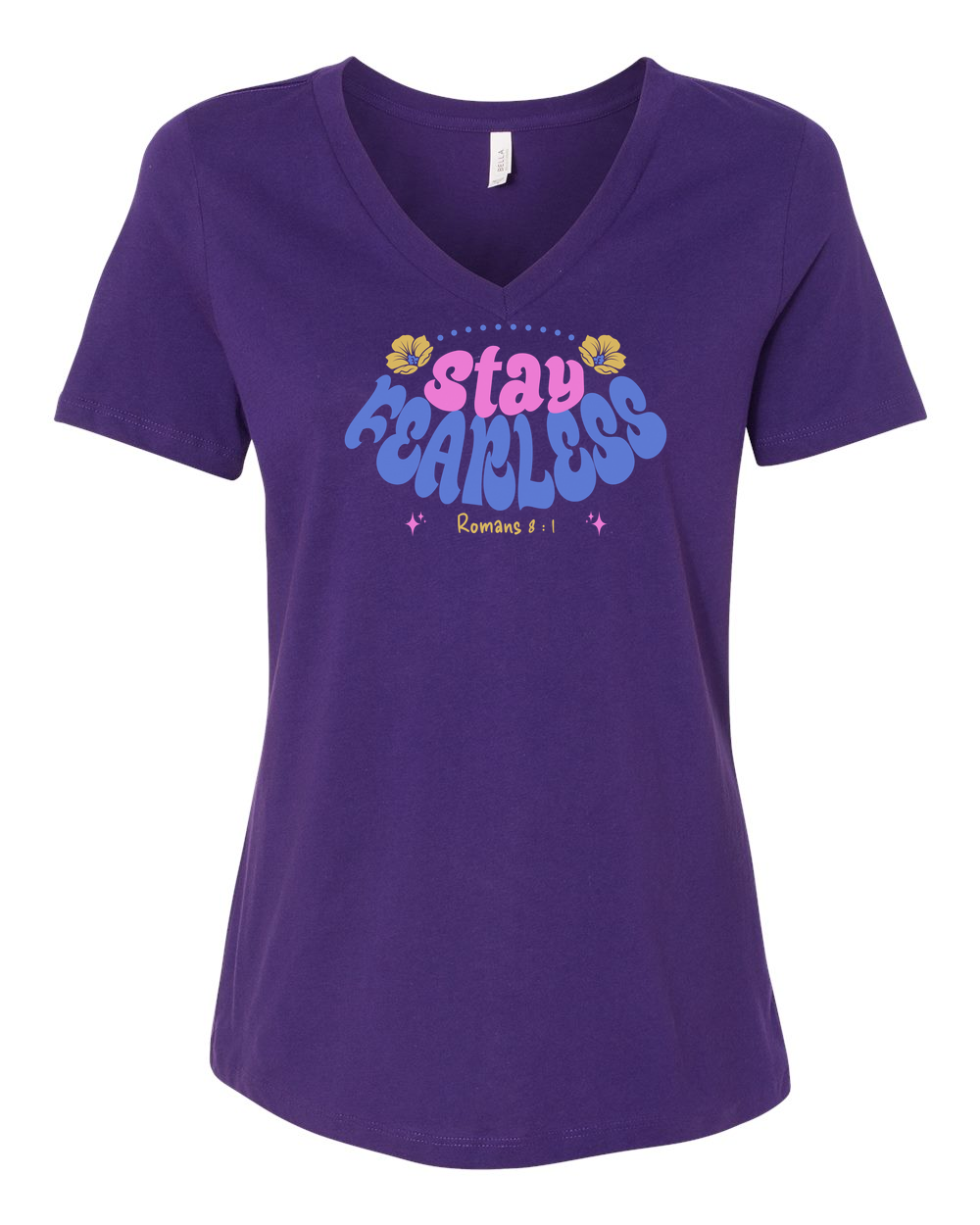 Stay Fearless Women's V-Neck - Shirtify