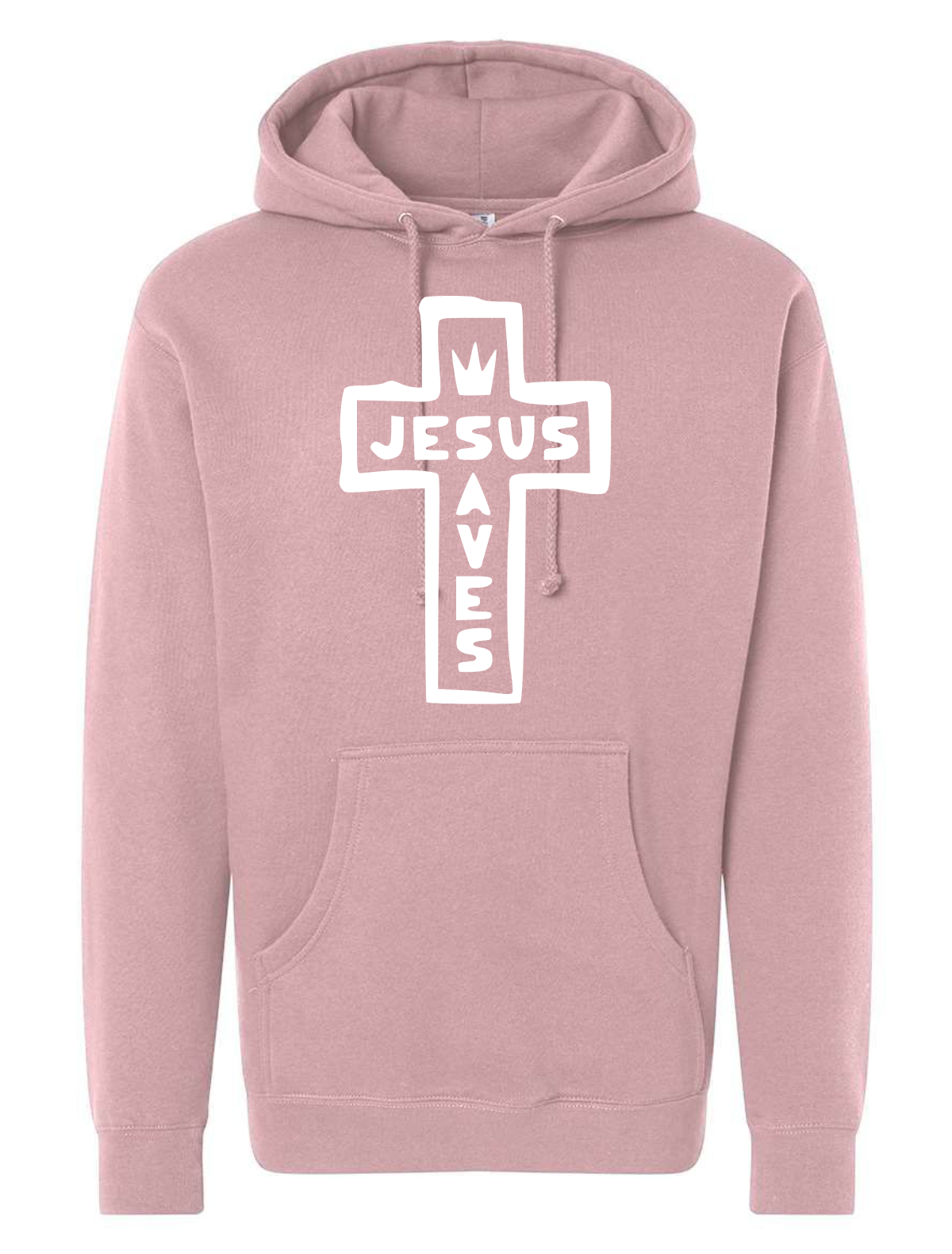 Jesus Saves (Cross & Crown) Hoodie