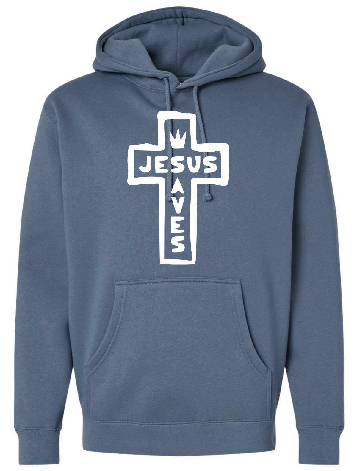 Jesus Saves (Cross & Crown) Hoodie