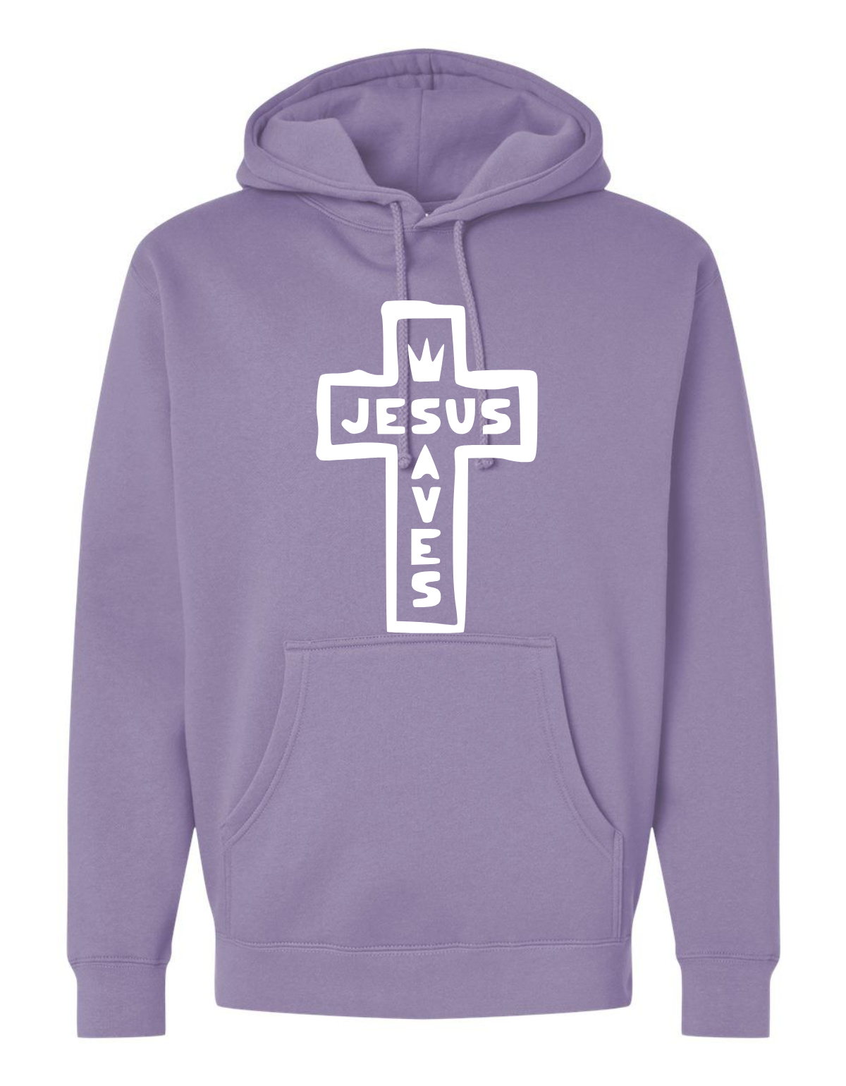 Jesus Saves (Cross & Crown) Hoodie