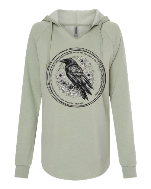 The Crow Women's Hoodie Sage (INDPRM2500)