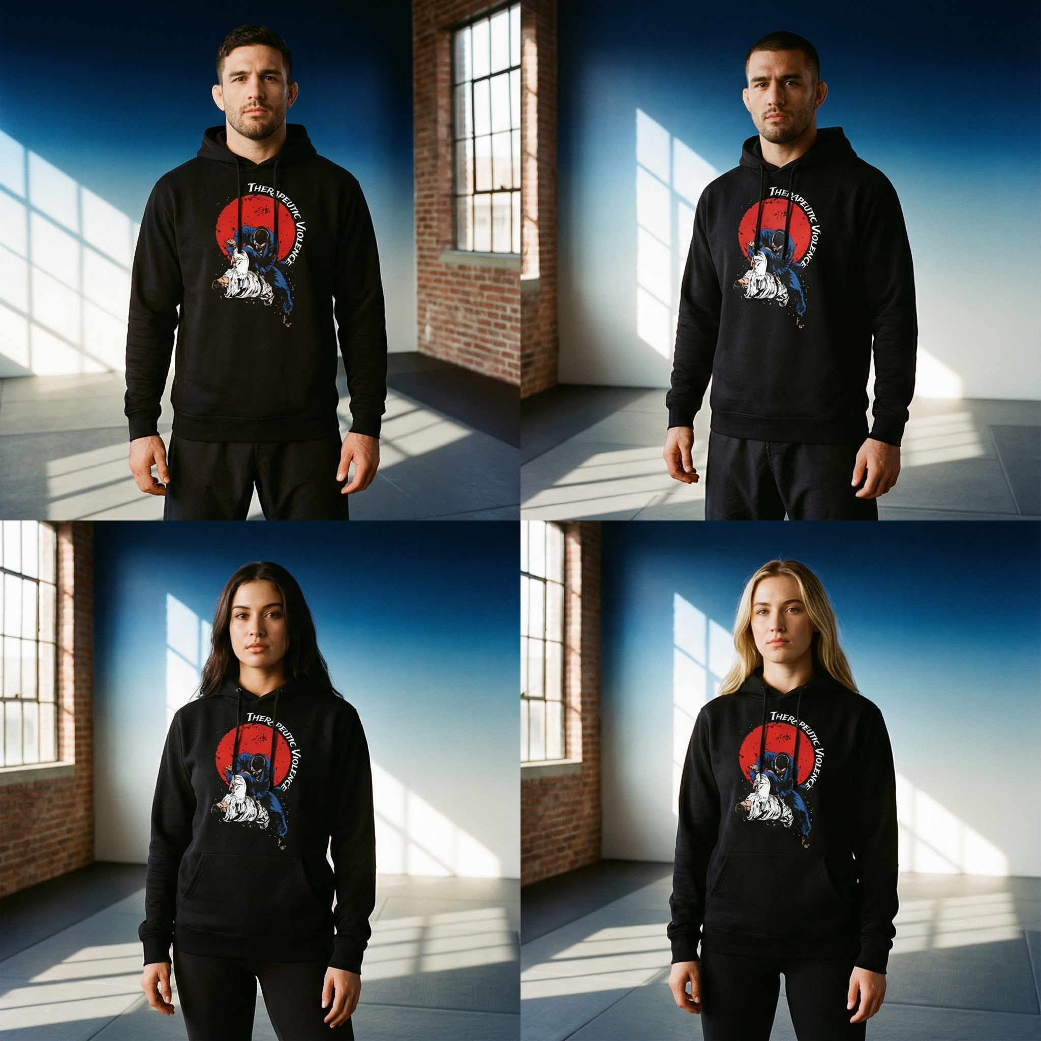 Therapeutic Violence Sunset Hoodie