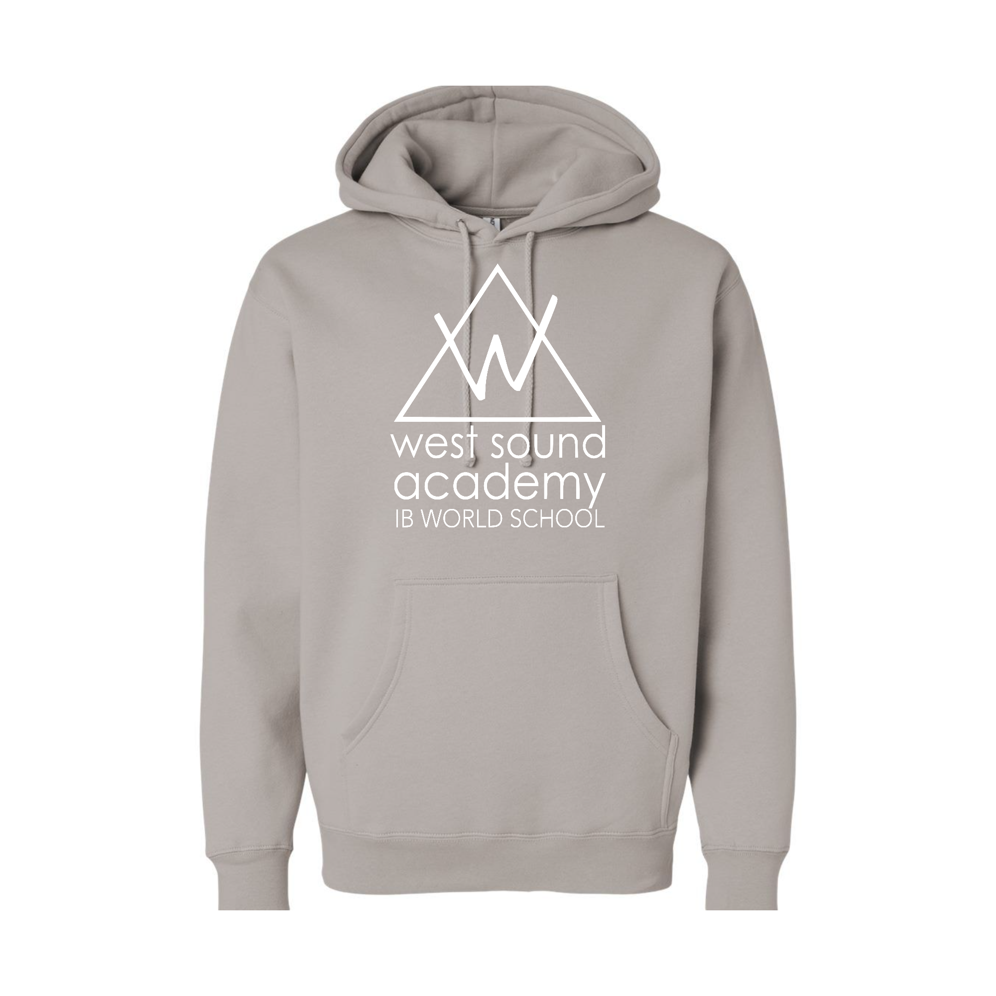 WSA Hoodie  Medium Weight - Unisex White Logo