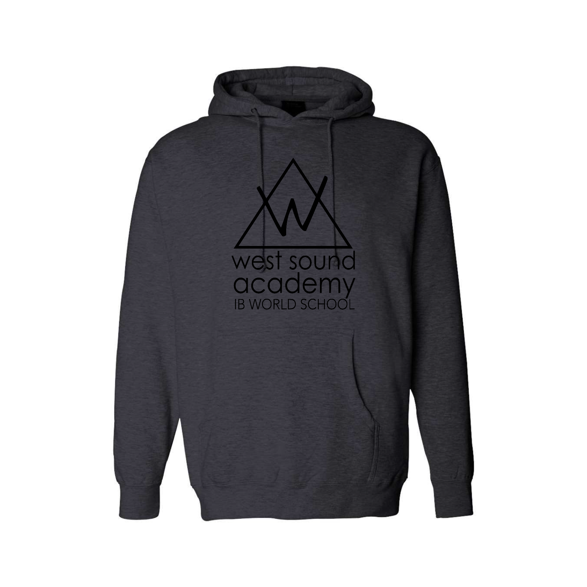 WSA Hoodie  Medium Weight - Unisex Black Logo