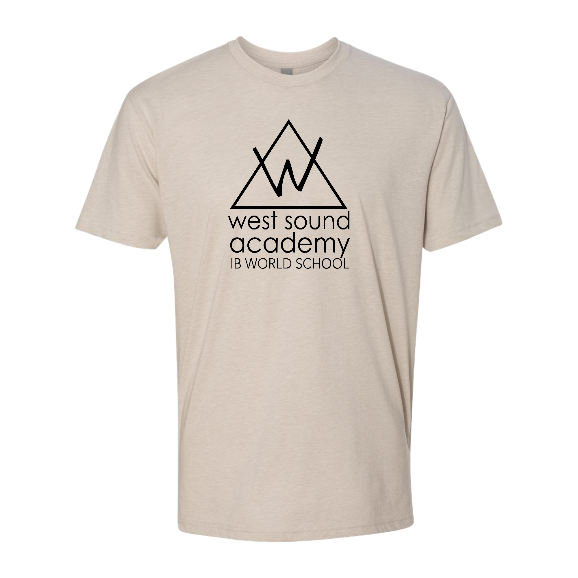 WSA T-Shirt Unisex Large Logo Black