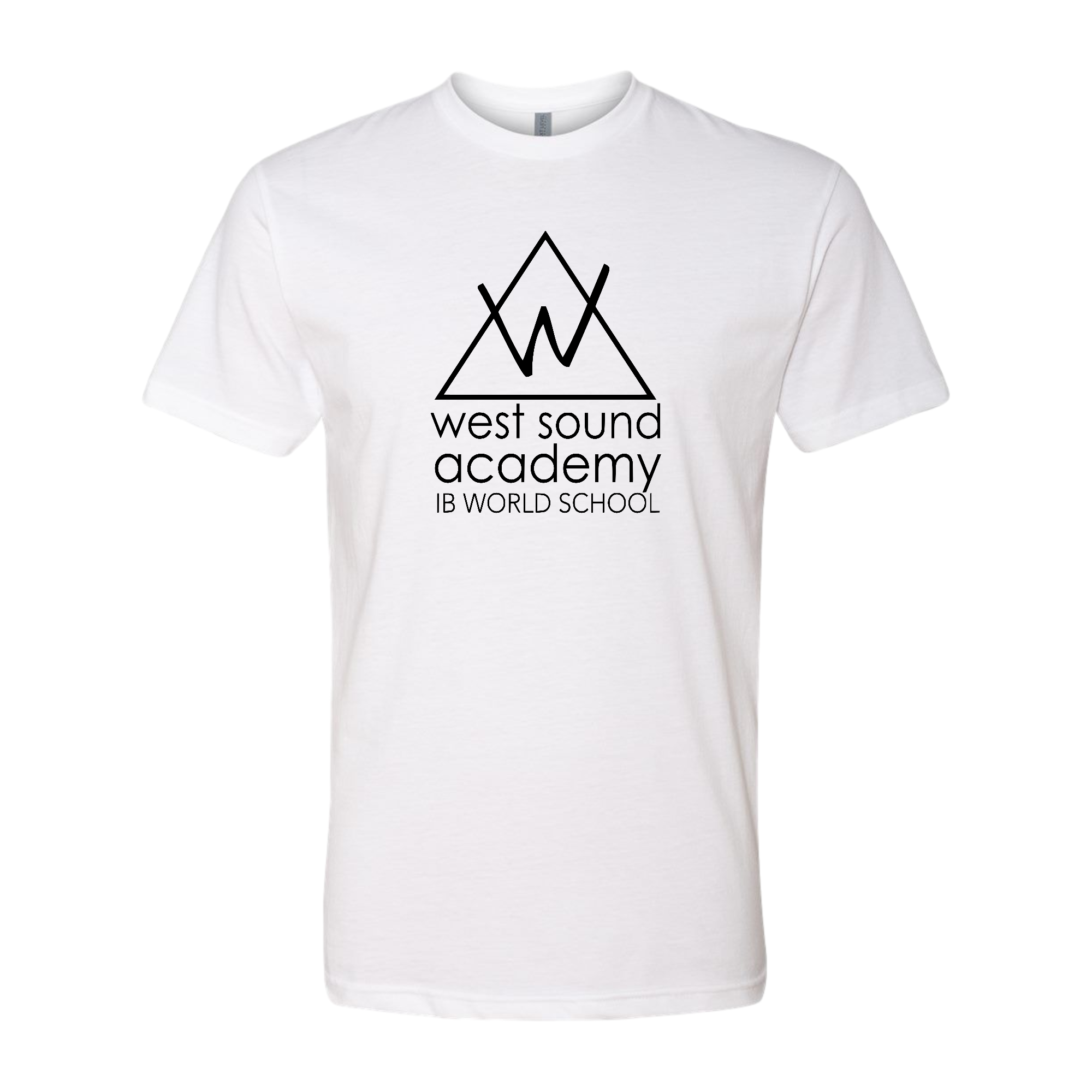 WSA T-Shirt Unisex Large Logo Black