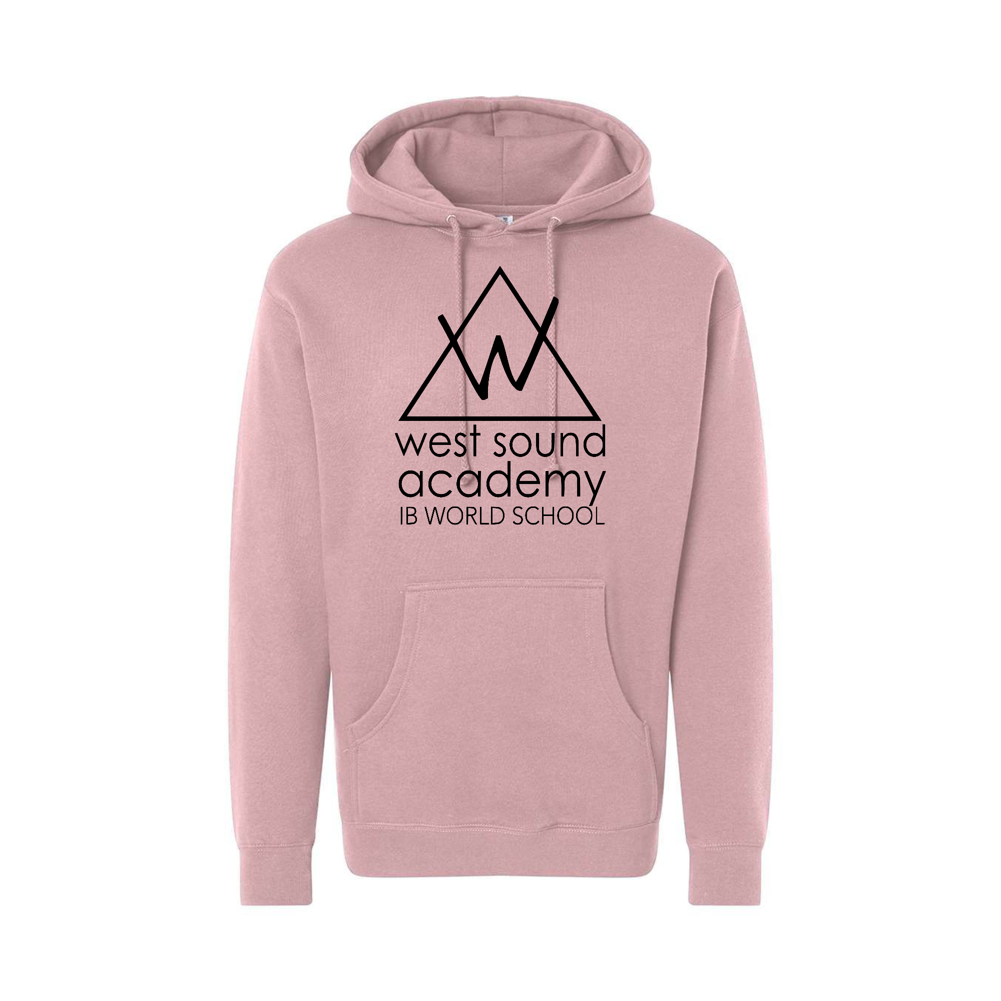 WSA Hoodie  Medium Weight - Unisex Black Logo