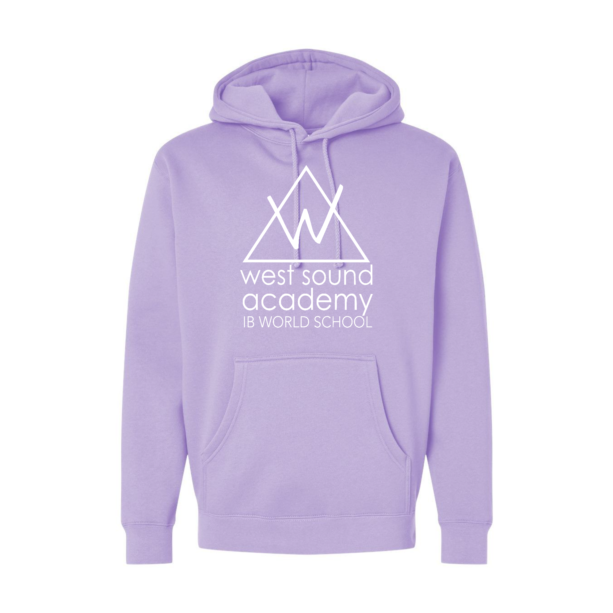 WSA Hoodie  Medium Weight - Unisex White Logo