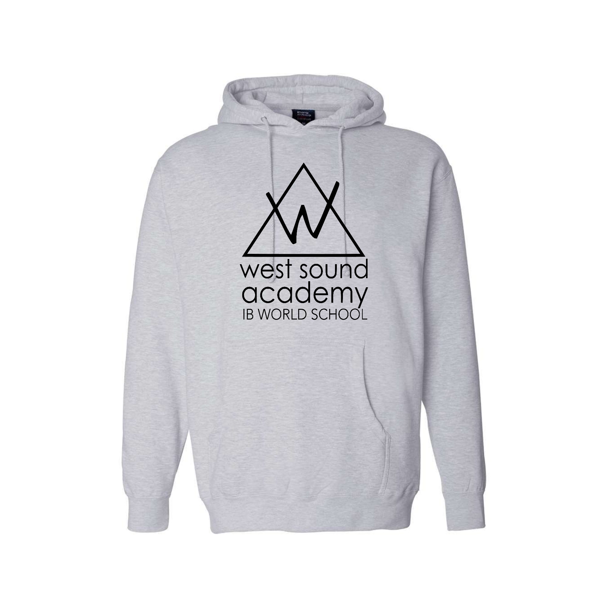 WSA Hoodie  Medium Weight - Unisex Black Logo