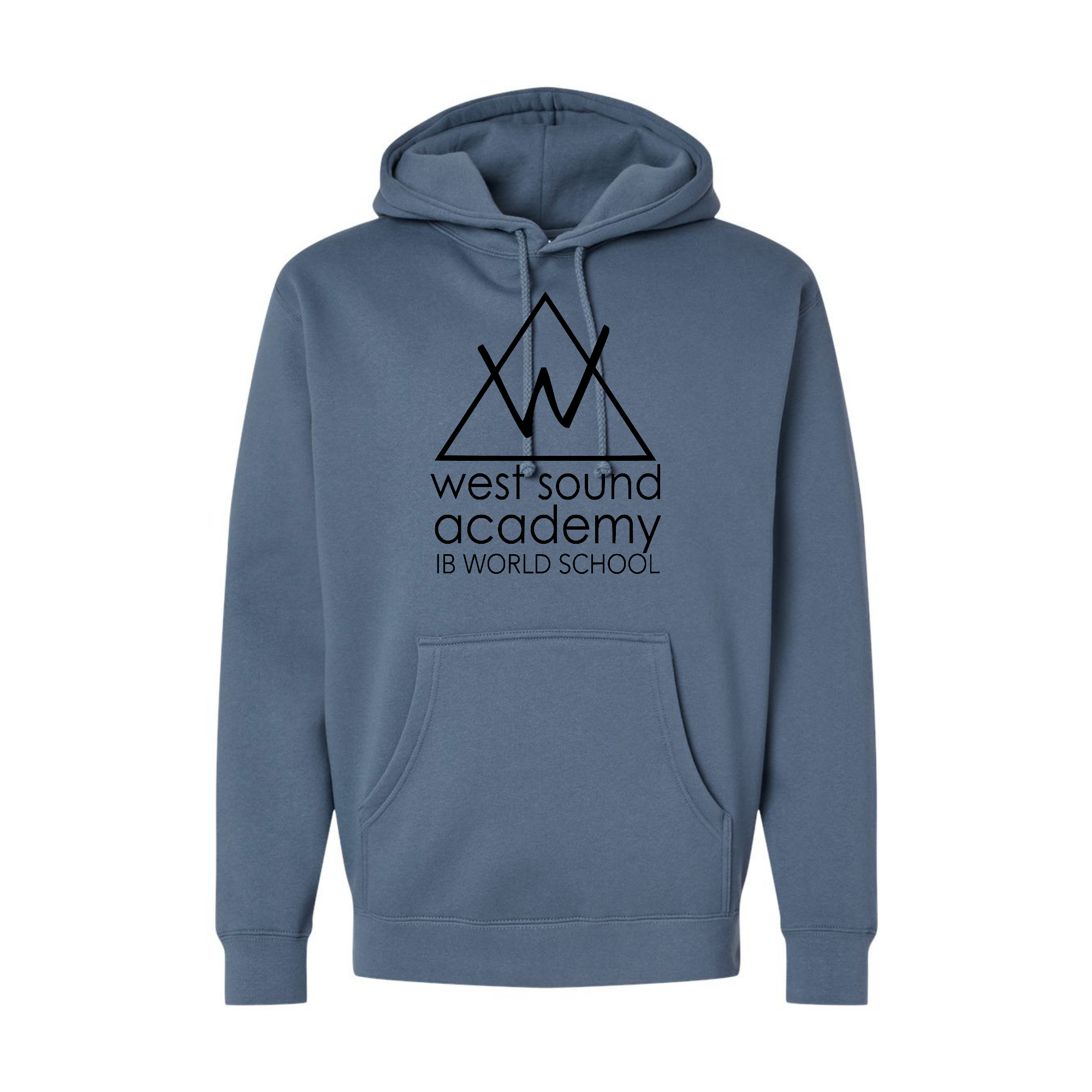 WSA Hoodie  Medium Weight - Unisex Black Logo