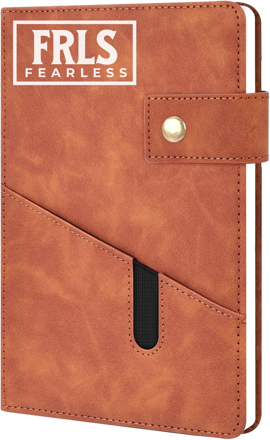 White Fearless Logo Journal - Shirtify