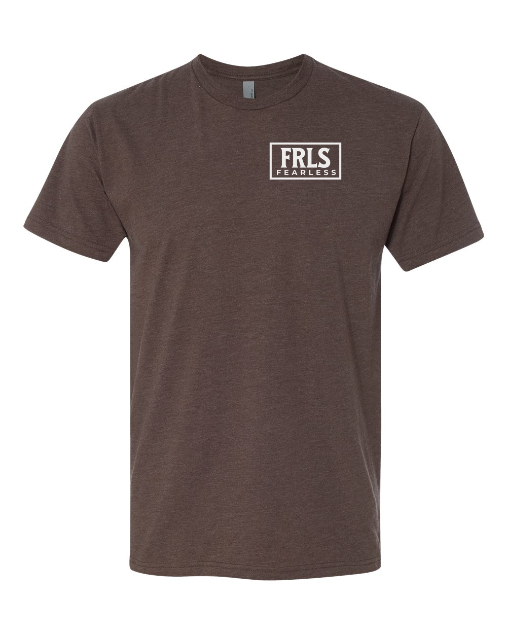 White Fearless Logo T-Shirt - Shirtify