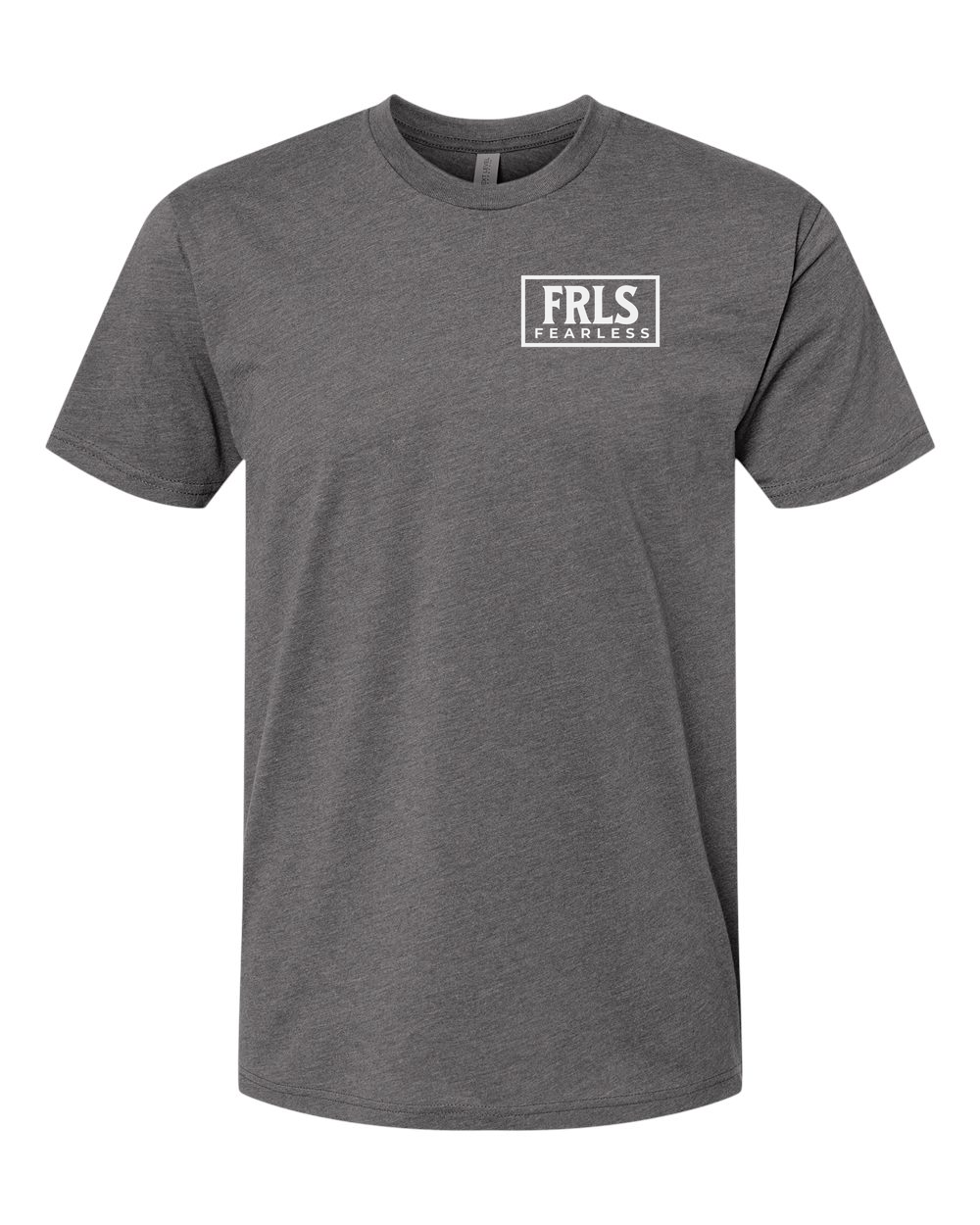 White Fearless Logo T-Shirt - Shirtify