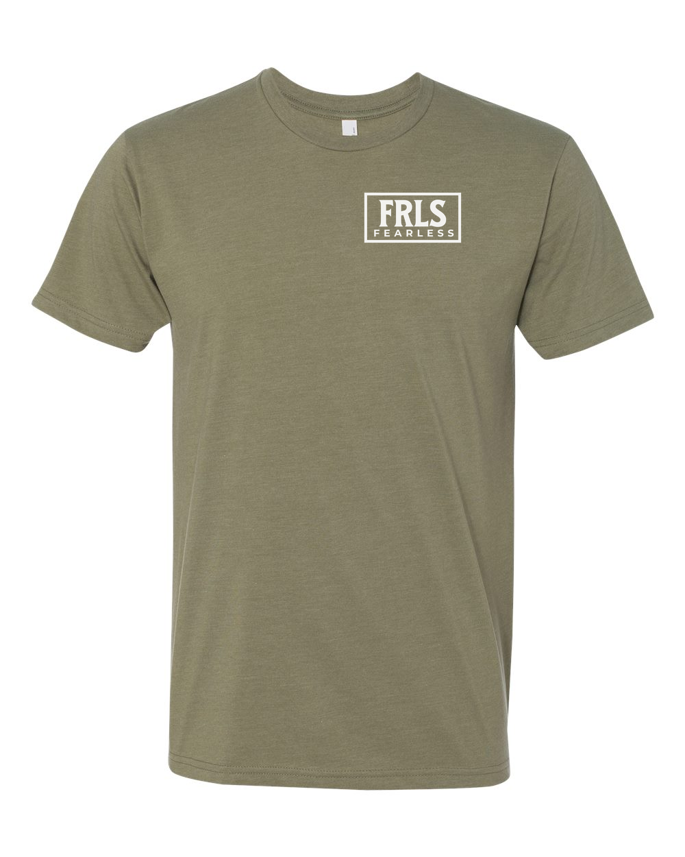 White Fearless Logo T-Shirt - Shirtify