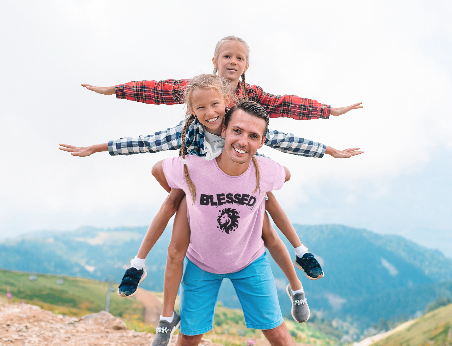 Blessed (Black) T-Shirt - Shirtify